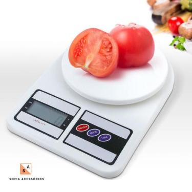 Imagem de Balança Culinária Digital De Comida Nutrição Dieta Alta Precisão 1G At