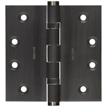 Imagem de Baldwin 1041151I Dobradiça de encaixe quadrada com rolamento esférico, níquel antigo