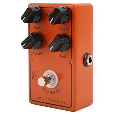Imagem de LiebeWH Overdrive Effect Pedal Orange Amp Pedal Effects Electric Guitar Preamp Effects True Bypass Effector Accessories