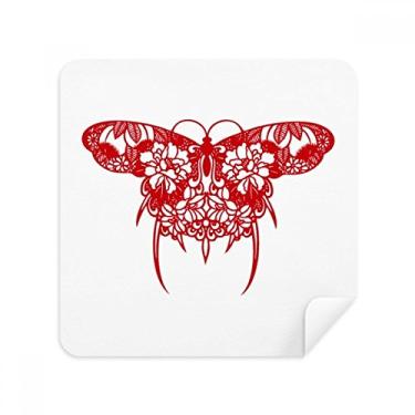 Imagem de Óculos de corte de papel de pipa da cultura tradicional chinesa, tecido de camurça, pacote com 2