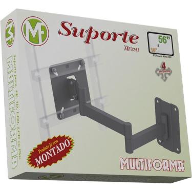 Imagem de Suporte TV 10" a 56" TriArticulado LED,LCD MF3241 Multiforma