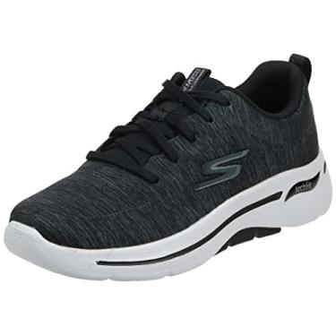 Imagem de Skechers Go Walk Arch Fit Moon Shadows Negru/Alb 5.5 B (M)