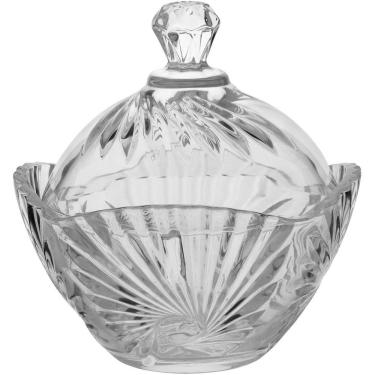 Imagem de OKKO POTICHE 16x15x15cm CRISTAL ECO TRANSP