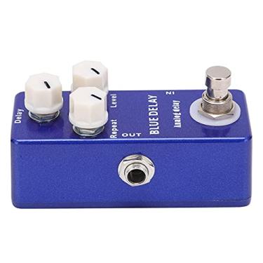 Imagem de Pedais de efeitos, pedal de efeito de guitarra durável ajustável True Bypass para tocar