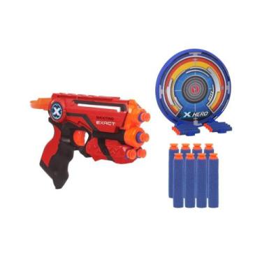 Nerf Arma Arminha Pistola De Brinquedo Lançador Dardos Infantil Commander  Presente Menino