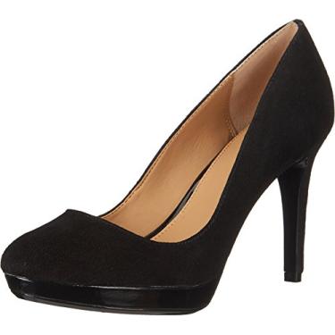 Imagem de Calvin Klein Women's Paulette Black Kid Suede Sandal