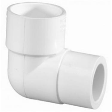 Imagem de (2,5 cm - 1,3 cm X 2,5 cm) - Cronograma 40, reduzindo o deslizamento de 90 graus x cotovelo deslizante