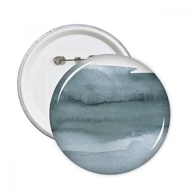 Imagem de Tinta abstrata plantas arte padrão pinos redondos crachá botão emblema acessório decoração 5 peças