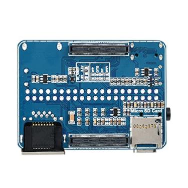 Imagem de MOOKEENONE Placa principal base nano de áudio de 3,5 mm (B) para módulo de computação Raspberry Pi 4