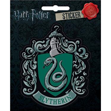 Imagem de Harry Potter Slytherin Crest 10cm Full Colour Sticker