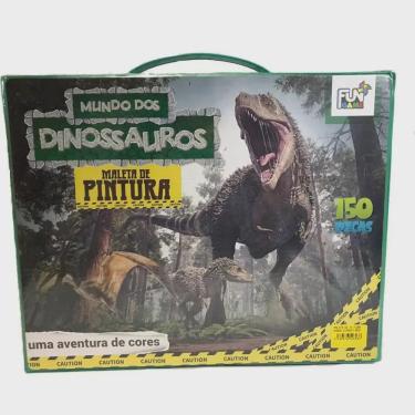 Imagem de Estojo De Pintura Mundo Dos Dinossauros 150 Peças