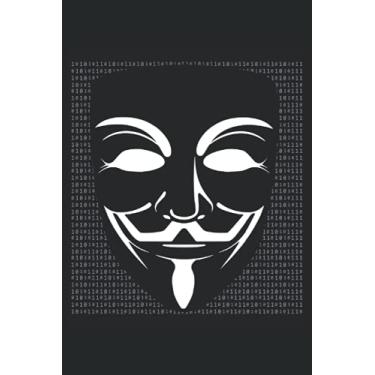 Imagem de Anonymous Mask: Computer Hacking Notebook For Anonymous Hacker, Ethical Hacker, Pen Tester, Cybersecurity Pro