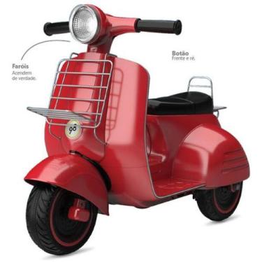 TRICICLO INFANTIL ELÉTRICO SCOOTER GATINHA BANDEIRANTE REF: 2680