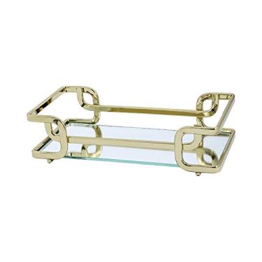 Imagem de BANDEJA HARA LUANA DOURADA 30X40 CM