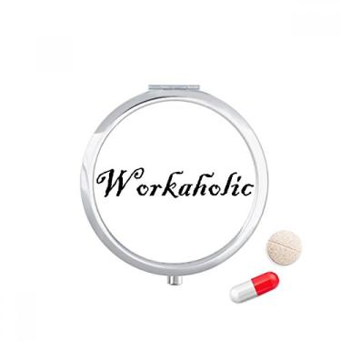 Imagem de Elegante porta-comprimidos Workaholic da Word, caixa de armazenamento de remédios