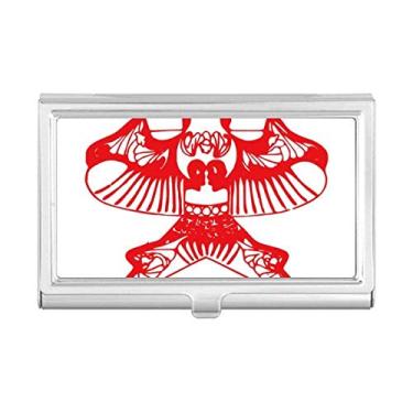 Imagem de Kite — Porta-cartões de visita com corte de papel e cultura tradicional chinesa