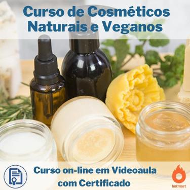 Imagem de Curso on-line em videoaula de Cosméticos Naturais e Veganos com Certificado