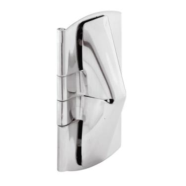 Imagem de Defender Security U 10683 Madeira Janela Flip-Lock, Aço inoxidável, (pacote com 2)