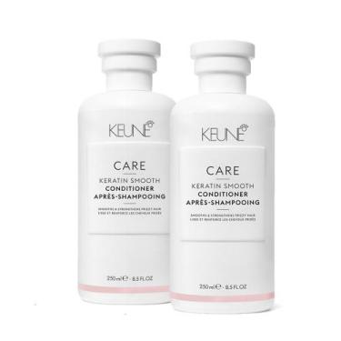 Imagem de Kit Keune Care Keratin Smooth - Condicionador 250ml (2 Unidades) - Keu