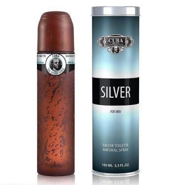 Imagem de Perfume Cuba Silver Edt Masculino 100ml Parfums Des Champs - Chelly Co