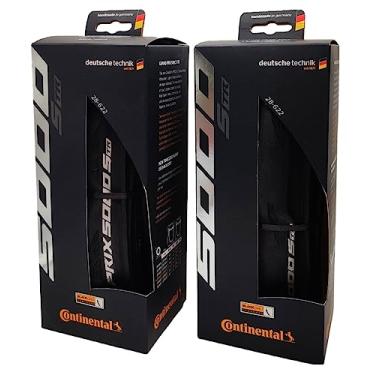 Imagem de Continental Grand Prix 5000 S TR 700 x 28 Preto - Sem c mara de ar pronto - Pacote com 2 pneus