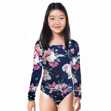 Imagem de Maiô Infantil Manga Longa Proteção Solar Uv 50 Body Surfista