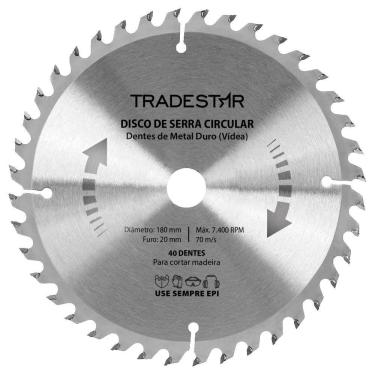 Imagem de Disco Lamina Serra Circular P/ Madeira 180x20mm Makita 40 Dentes