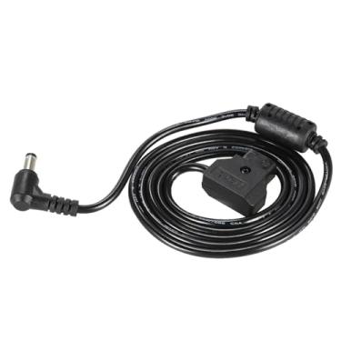 Imagem de beertoy Fonte de alimentação estável e segura D-Tap para DC 5,5 x 2,5 mm Cabo de alimentação V-Mount para dispositivos Bmcc BMPC Cabo de alimentação portátil