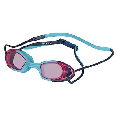 Imagem de Óculos de Natação, Speedo, Mariner, Antifog e Proteção UV - Acqua Blue/Rosa
