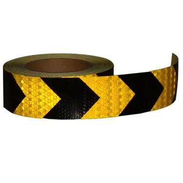 Imagem de Faixa Refletiva 25 Metros Seta Segurança Via Publica Caminhao Transito Via Publica