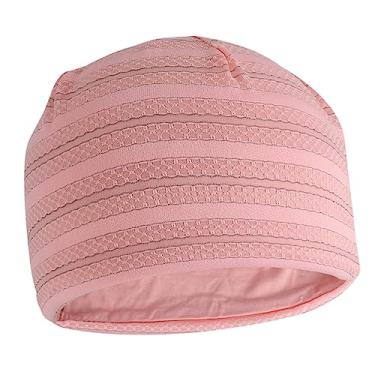Imagem de KESYOO Boneca de capuz boné turbante feminino chapéu para mulheres gorro de corrida renda chapéus chapéu largo respirável solto limite de cobertura chapéu casual Senhorita algodão rosa