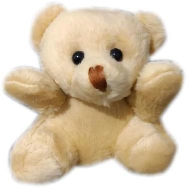 Imagem de F. Emy Decorações eireli epp - Mini Urso De Pelúcia Chaveiro Decoração - 6cm (Marrom)