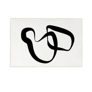 Imagem de Tapete decorativo leve para sala de estar, material de lã, tapetes de grande área, cabeceira de quarto, 10,80x120cm(31,4x47 pol.)