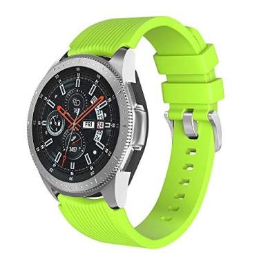 Imagem de Pulseira extra para Samsung Gear S3/ Galaxy Watch 46mm (Verde Rajado)
