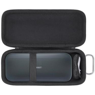 Imagem de Capa rígida compatível com alto-falante Bluetooth Tribit StormBox Flow da Aenllosi (apenas capa, preta)