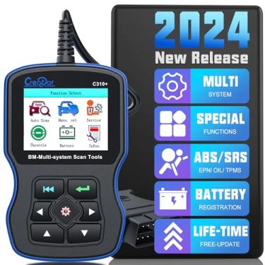 Imagem de Creator Ferramenta de scanner de diagnóstico C310 OBD2 para BMW, leitor de código multisistema com redefinição de óleo de motor EPB e registro de bateria