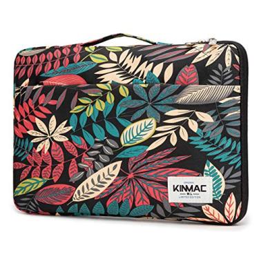 Imagem de Kinmac Capa protetora de 360° para laptop com alça para MacBook Pro 16 polegadas, 16 polegadas HP, Lenovo, Dell, ASUS, Acer Ultrabook e laptop empresarial (bordo preto)