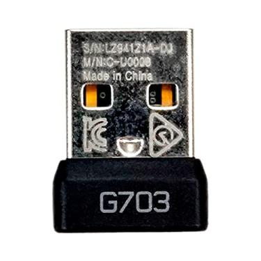 Imagem de Adaptador receptor de mouse Dongle USB de substituição para mouse sem fio Logitech G703