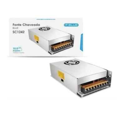 Imagem de Fonte chaveada estabilizada 24v 10a 240w bivolt