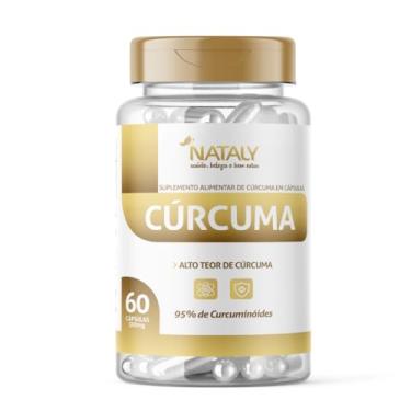 Imagem de Cúrcuma 95% Curcumina 60 Capsulas de 500mg Nataly