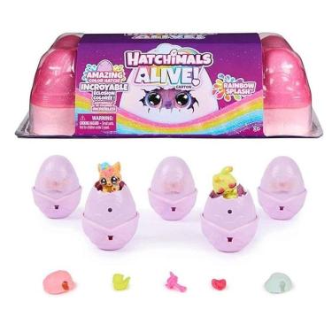 Imagem de Hatchimals Alive Ovos Surpresa Rainbow Splash - Sunny