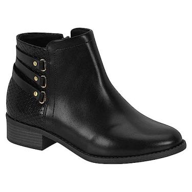 Imagem de BOTA MODARE 7057.218 CANO BAIXO SALTO 3 CM SOLADO CONFORTO Cor:Preto;Tamanho:38