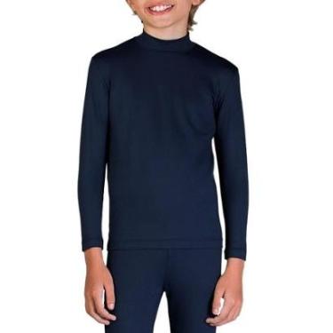 Imagem de Blusa Térmica Infantil Upman ML Preta - 346RF-Unissex