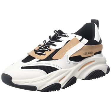 Imagem de Steve Madden Tênis feminino Possession, Preto/bronze, 39