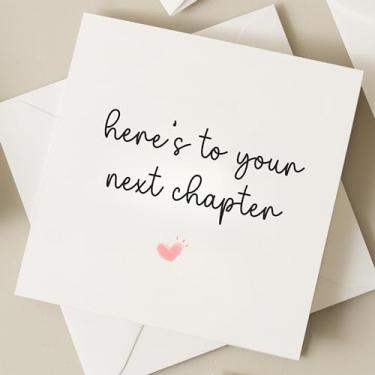 Imagem de TEEMI - Novo cartão de boa sorte, cartão de melhor sorte, presente de boa sorte para colega de trabalho simples, cartão de boa sorte, presente de saída de trabalho para colega