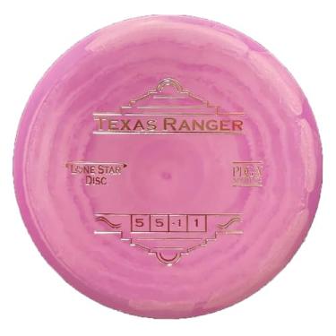 Imagem de Lone Star Disc Delta 1 Texas Ranger | Midrange de golfe de disco reto | 170 g + | Plástico rígido e aderente | Midrange reto versátil para todos os níveis de habilidade | As cores podem variar