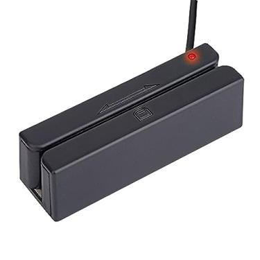 Imagem de Leitor de cartão USB com listras magnéticas, leitor de cartão de crédito POS, leitor de cartão de crédito Swiper Magstripe
