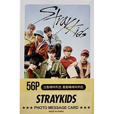 Imagem de FANCY105 Kpop Mini Cartão Postal Photocards - 56p (Stray Kids)