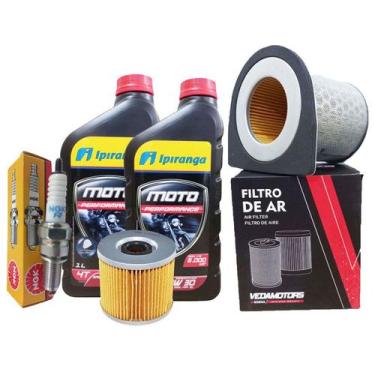 Imagem de Troca Óleos Filtros e Vela para Honda Cbx 250 Twister 2001-2008 4T - I