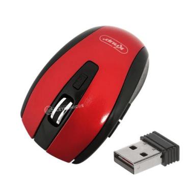 Imagem de Mouse Sem Fio 10 Metros Usb Óptico Trabalho Possui 6 Botões KPMU403VM 